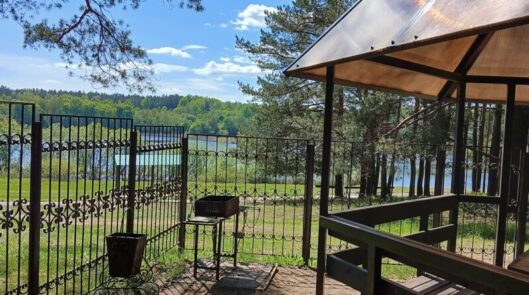 Беседка с мангалом